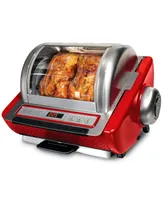 Ronco Ez-Store Rotisserie Oven, Large Capacity (15lbs) Countertop Oven