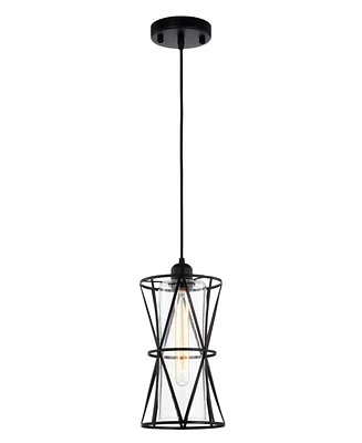 Antonia 7" 1-Light Indoor Pendant Light with Light Kit