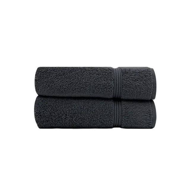 Premium Plush Towels Set of 8 Pamukkale Night