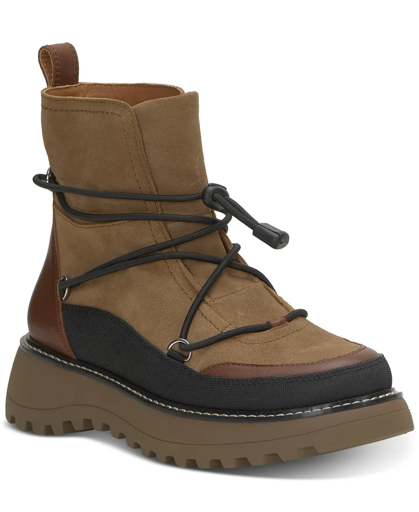 Lucky Brand Women's Caelia Pull-On Lug Sole Winter Boots