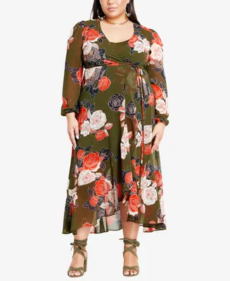 City Chic Plus Sadie Maxi Dress