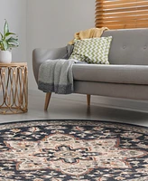 Closeout! Km Home Poise Pse-7230 5'3" x Round Area Rug