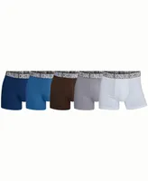 CR7 Men's Cotton Blend Trunks Travel Bag, Pack of 5