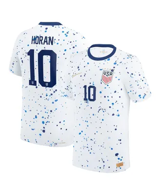 Men's Nike Lindsey Horan White Uswnt 2023 Home Authentic Jersey
