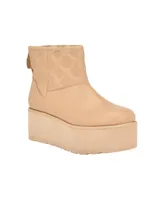 Guess Women's Jilla Platform Cold Weather Slip-On Ankle Booties