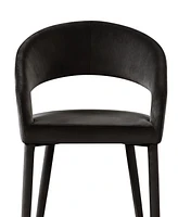 Best Master Furniture Jacques 32" Velvet Dining Chairs, Set of 2