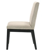 Best Master Furniture Terra 34" Linen Side Chairs, Set of 2