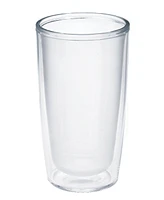 Tervis Tumbler Tervis Crystal Clear Tabletop Made in Usa Double Walled Insulated Tumbler Travel Cup Keeps Drinks Cold & Hot, 16oz, Classic