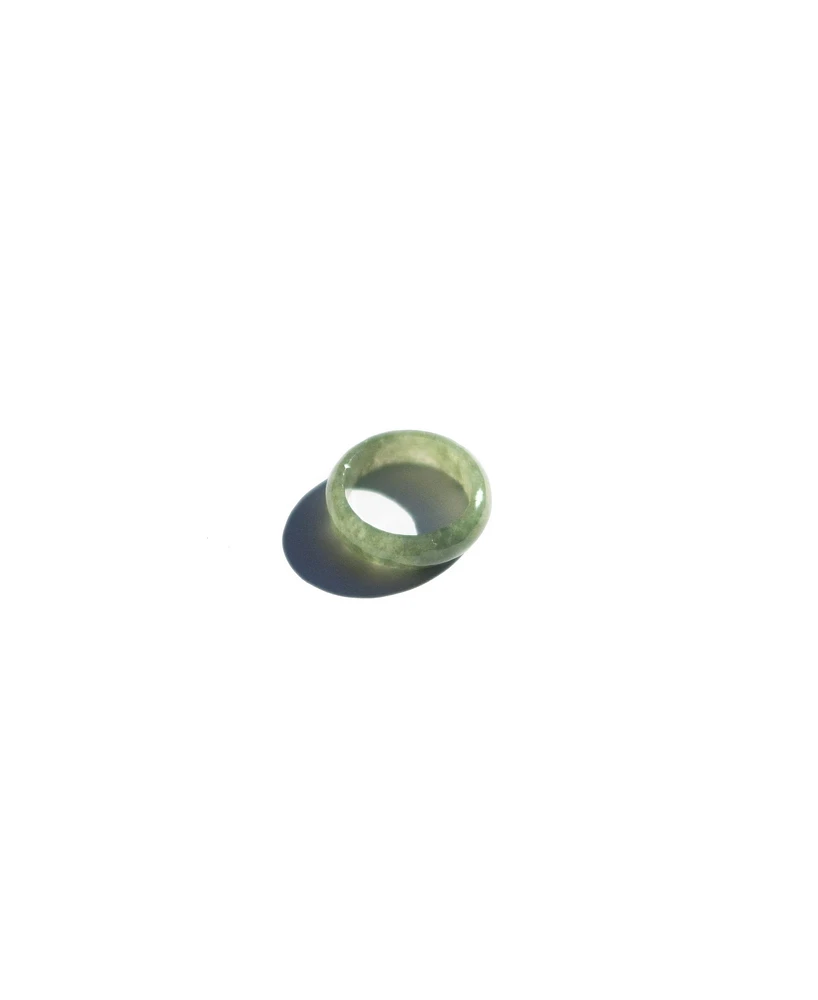 seree Chess — Light/Dark cyan jade ring