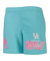 Big Boys Aqua Kentucky Wildcats Super Fresh Neon Daze Shorts