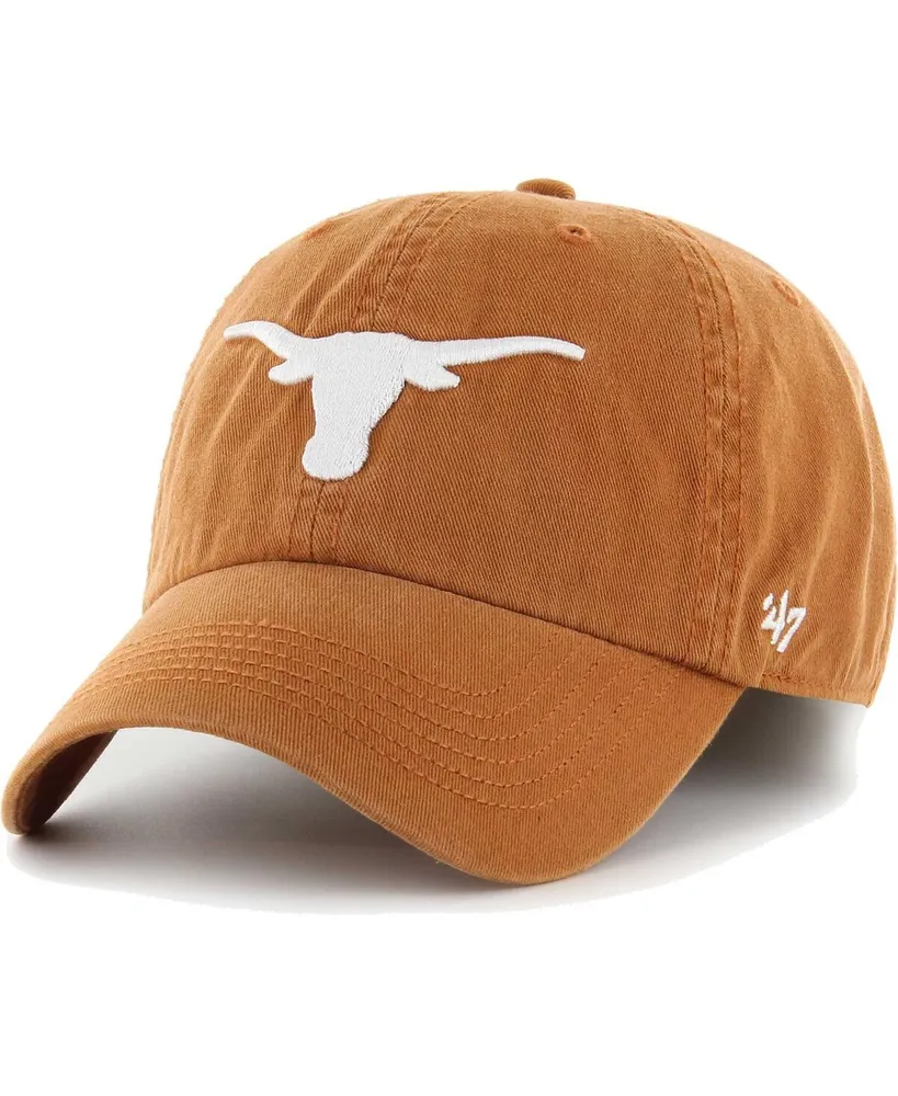 Men's '47 Brand Texas Orange Longhorns Franchise Fitted Hat