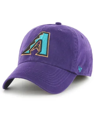 Men's '47 Brand Purple Arizona Diamondbacks Cooperstown Collection Franchise Fitted Hat