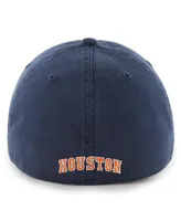 Men's '47 Brand Navy Houston Astros Cooperstown Collection Franchise Fitted Hat