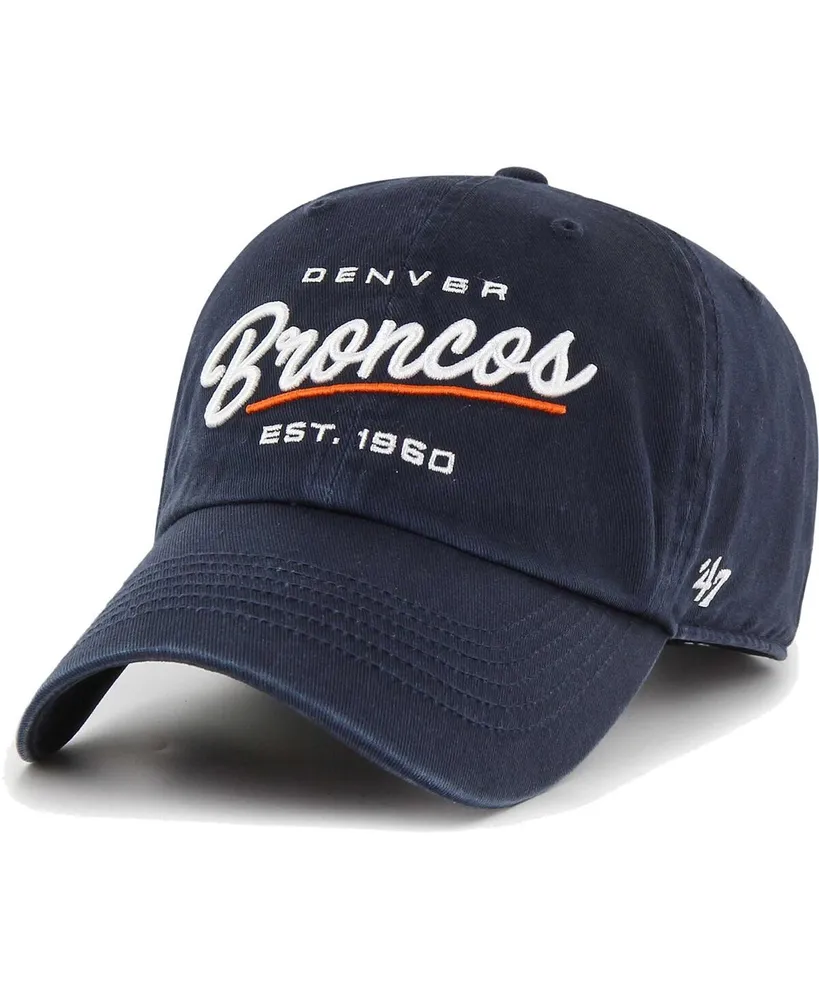 Lids Denver Broncos '47 Women's Confetti Clean Up Adjustable Hat - White