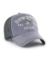 Men's '47 Brand Navy Dallas Cowboys Decatur Clean Up Adjustable Hat