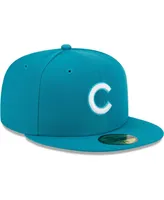 Men's New Era Turquoise Chicago Cubs 59FIFTY Fitted Hat