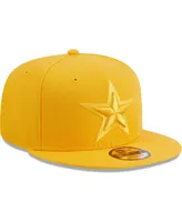 Men's New Era Gold Dallas Cowboys Color Pack 9FIFTY Snapback Hat