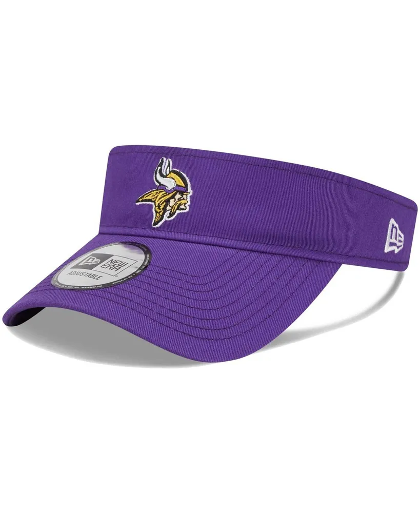 Men's New Era Purple Minnesota Vikings Main Adjustable Visor