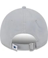 Men's New Era Gray Dallas Cowboys Main Core Classic 2.0 9TWENTY Adjustable Hat