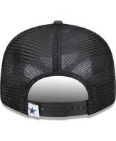Men's New Era Camo Dallas Cowboys Main Trucker 9FIFTY Snapback Hat