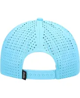 Men's Flomotion Light Blue Icon Snapback Hat