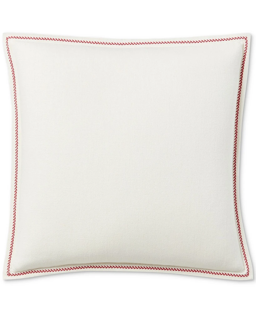 Closeout! Lauren Ralph Lauren Annie Leaf Stitch Euro Sham