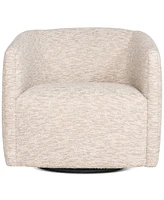 Dawkins 31" Aline Fabric Swivel Chair, Created for Macy's