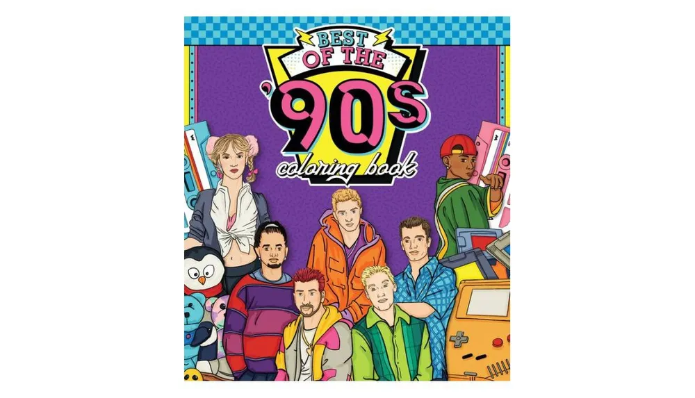 Best of the '90s Coloring Book