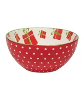 Certified International Holiday Fun oz All Purpose Bowls Set of 6