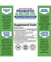 Daily Probiotic Supplement with 40 Billion Cfu - Gut Health Complex with Astragalus and Lactobacillus Acidophilus Probiotic for Women and Men