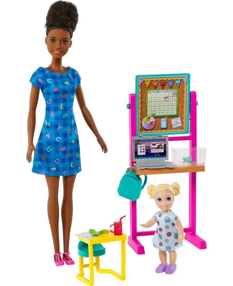 Barbie Career Kindergarten Teacher Playset, Brunette - Multi