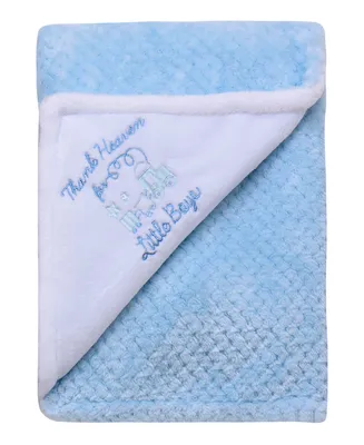 Little Me Baby Boys or Girls Newborn Embroidered Blanket