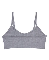 Calvin Klein Big Girls Seamless Ruched Crop Bra