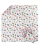 Levtex Jingle Paws Reversible -Pc. Quilt Set