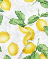 Martha Stewart Lots of Lemons Placemat 4-Pack Set, 13" x 17.5"