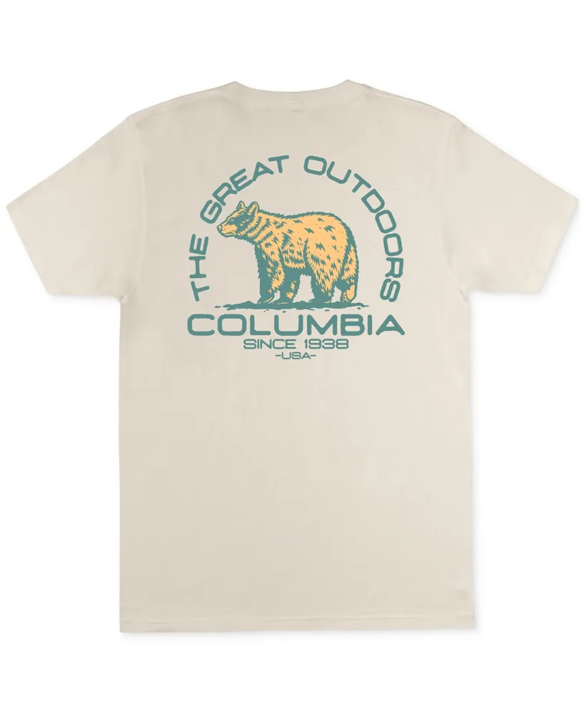 columbia bear t shirt