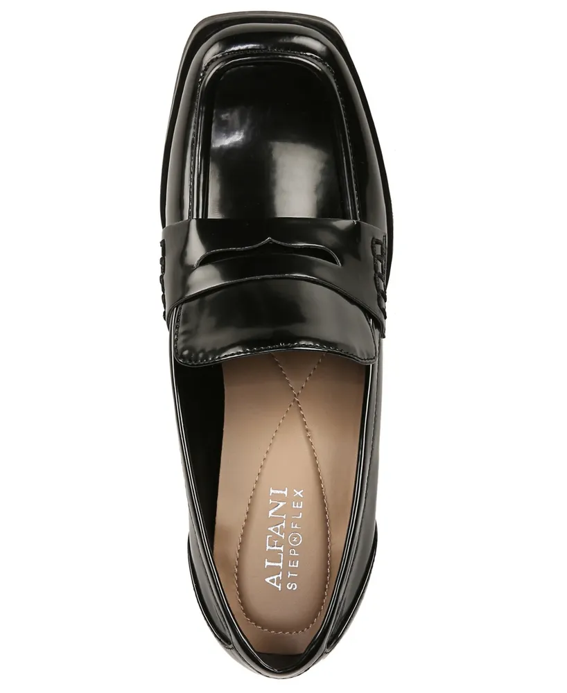 Alfani Women's Jeenny Slip-On Penny Loafer Pumps, Created for Macy's