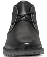 Cole Haan Men's Midland Leather Water-Resistant Lace-Up Lug Sole Chukka Boots