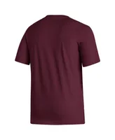 Men's adidas Maroon Texas A&M Aggies Sideline Strategy Fresh T-shirt