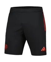 Men's adidas Black Manchester United 2023/24 Training Aeroready Shorts