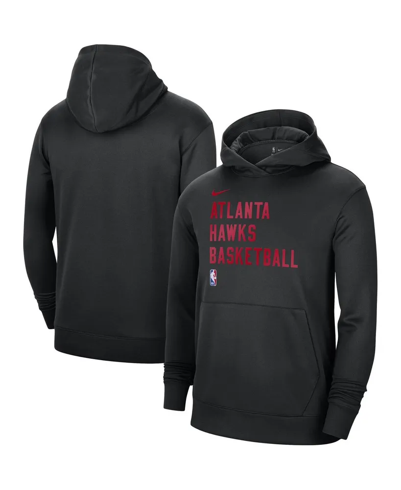 Men's and Women's Nike Atlanta Hawks 2023/24 Performance Spotlight On-Court Practice Pullover Hoodie