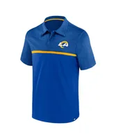 Men's Fanatics Royal Los Angeles Rams Primary Polo Shirt