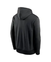 Men's Nike Black Arizona Cardinals Wordmark Performance Pullover Hoodie