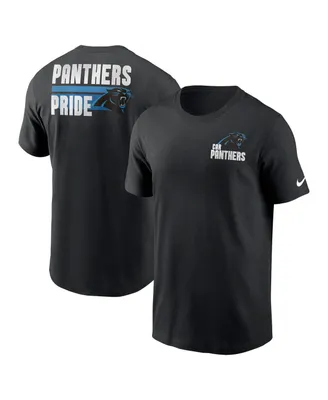 Men's Nike Black Carolina Panthers Blitz Essential T-shirt
