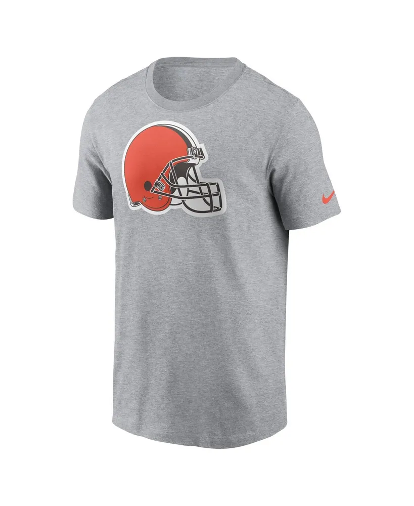 Men's Nike Gray Cleveland Browns Logo Essential T-shirt
