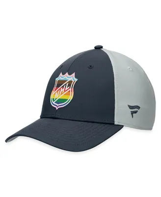 Men's Fanatics Charcoal Nhl Authentic Pro Pride Snapback Hat