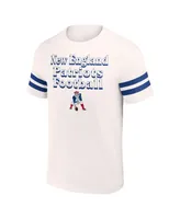 Men's Nfl x Darius Rucker Collection by Fanatics Cream New England Patriots Vintage-Like T-shirt