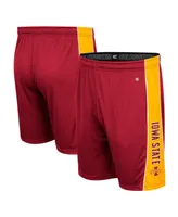 Men's Colosseum Cardinal Iowa State Cyclones Panel Shorts