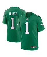 Nike Big Boys Jalen Hurts Philadelphia Eagles Alternate Player Game Jersey