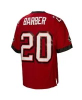 Men's Mitchell & Ness Ronde Barber Red Tampa Bay Buccaneers 2002 Legacy Retired Player Jersey